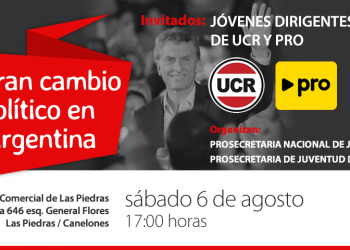 El gran cambio político en Argentina. Nos visitan jóvenes dirigentes de UCR y PRO