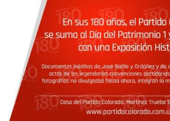 Semana del Patrimonio en la Casa del Partido Colorado