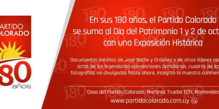Semana del Patrimonio en la Casa del Partido Colorado