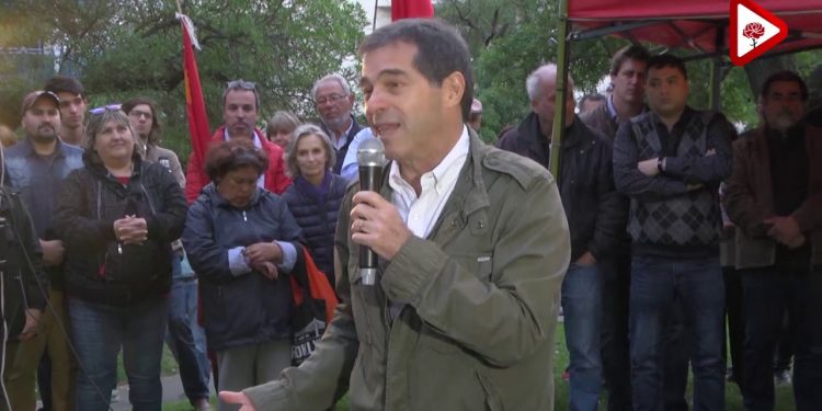 Ernesto Talvi en Parque Villa Biarritz