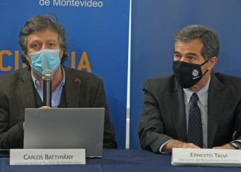 Director del Instituto Pasteur de Montevideo, Carlos Batthyány - Canciller Ernesto Talvi