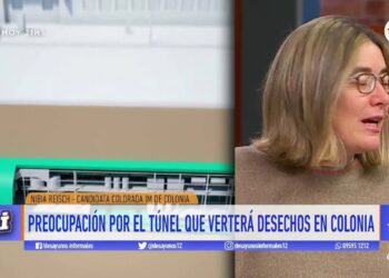 La colorada Nibia Reisch quiere ser intendenta de Colonia: «Lamentablemente Moreira no quiere debatir»