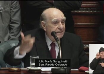 Discurso de despedida de Julio María Sanguinetti del Senado de la República