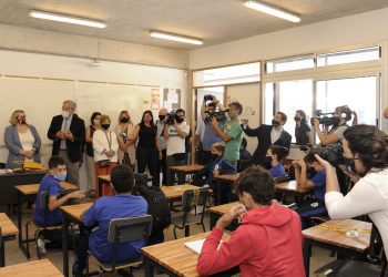 Robert Silva en el Liceo N° 76