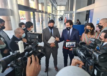 Peña y Cardoso se reunieron con Lacalle Pou