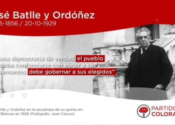 Celebramos los 165 años de vida de José Batlle y Ordóñez