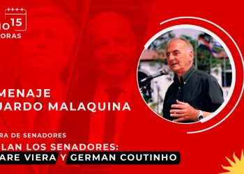 Senado de la República homenajea al ex Intendente Malaquina