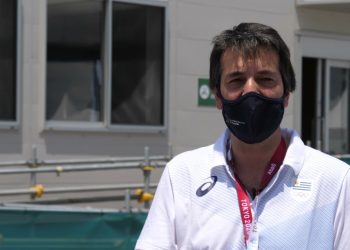 El Subsecretario Nacional del Deporte Pablo Ferrari desde Tokyo