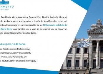 Homenaje del Parlamento a 100 años del natalicio de la Dra. Adela Reta