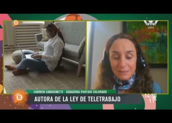 Entrevista a la Senadora del Partido Colorado Carmen Sanguinetti