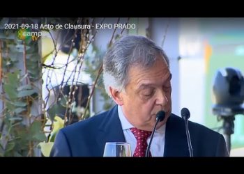 Ministro Fernando Mattos compartió discurso de cierre en Expo Prado 2021