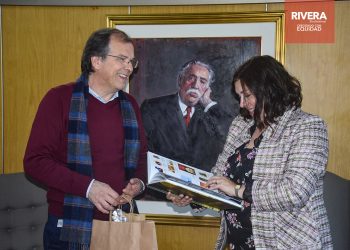 Intendente Sander estrecha lazos con la Embajada Británica