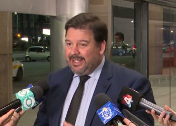 Declaraciones del ministro de Ambiente Adrián Peña, tras reunirse con el secretario de la Presidencia de la República, Álvaro Delgado