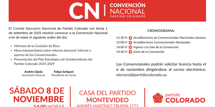 Convención Nacional Noviembre 2025